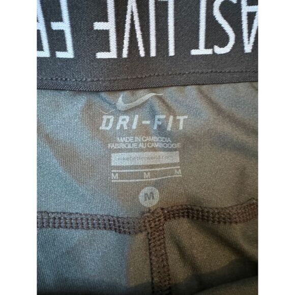 Nike Just Do It Fearless Women's Workout Leggings Honeycomb Pattern - Picture 5 of 9